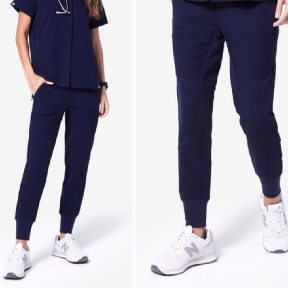 Navy Esteli scrub pants